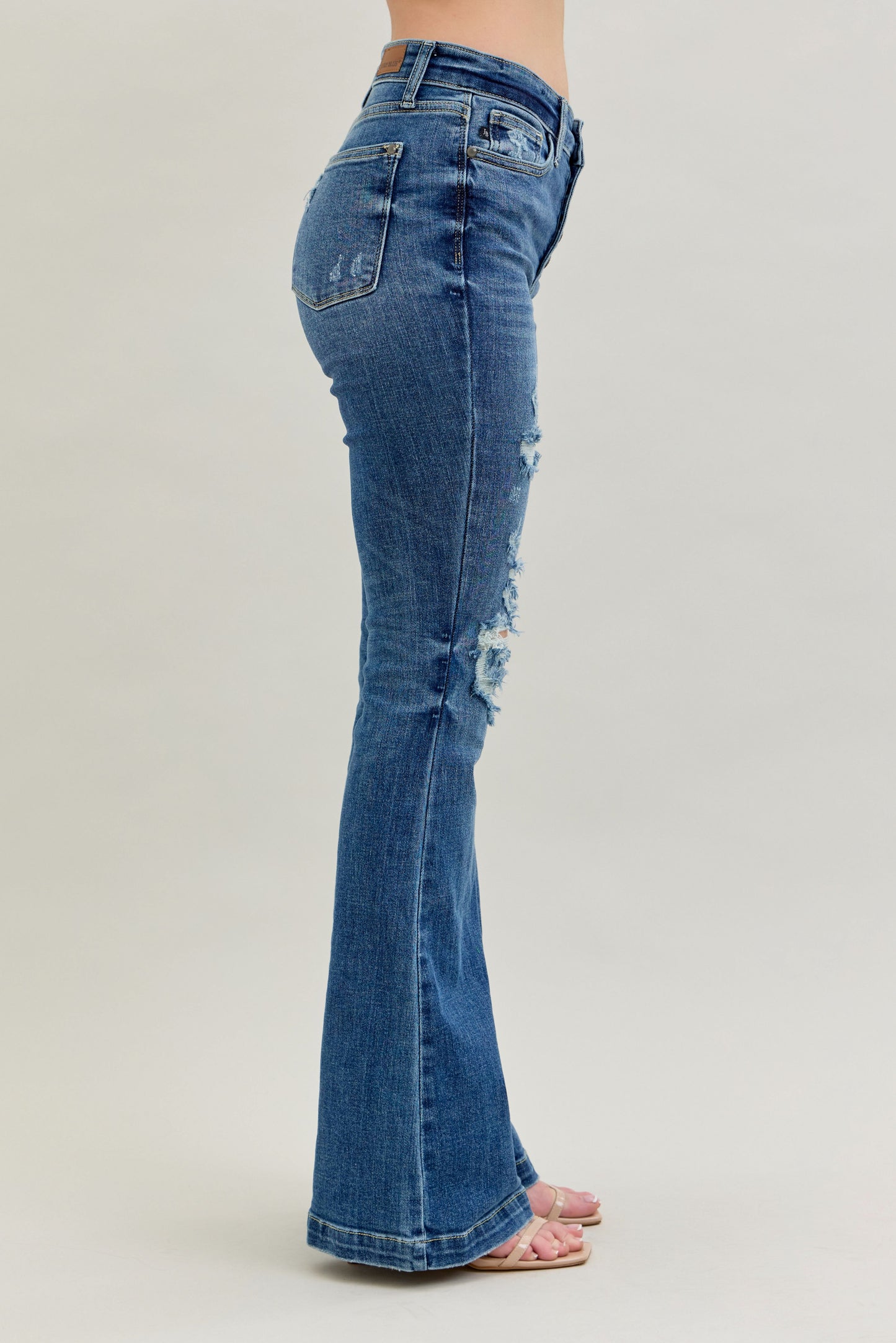 Judy Blue 5 Button Trouser Flare