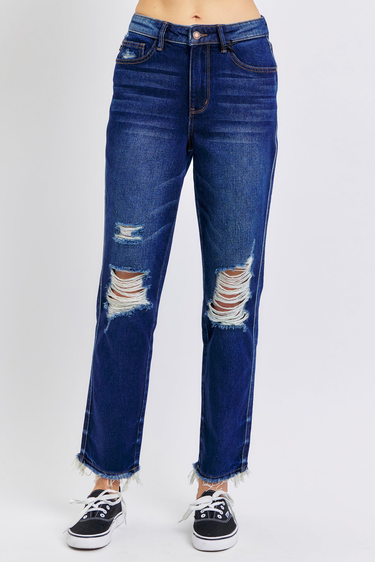 Judy Blue Straight Destroyed Jean