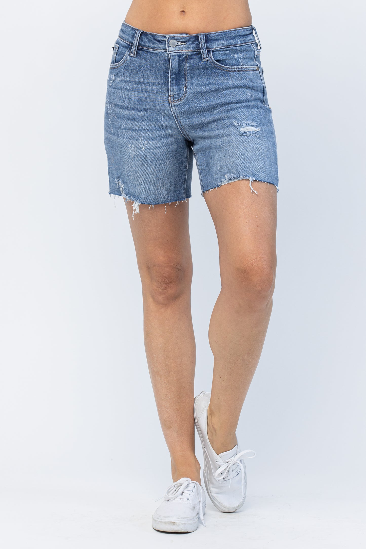 Judy Blue High Waist Cut Off Shorts
