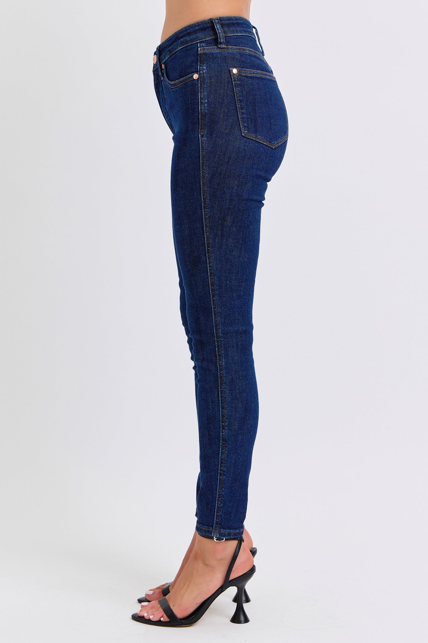 Judy Blue Mid Rise Skinny Fit Jeans