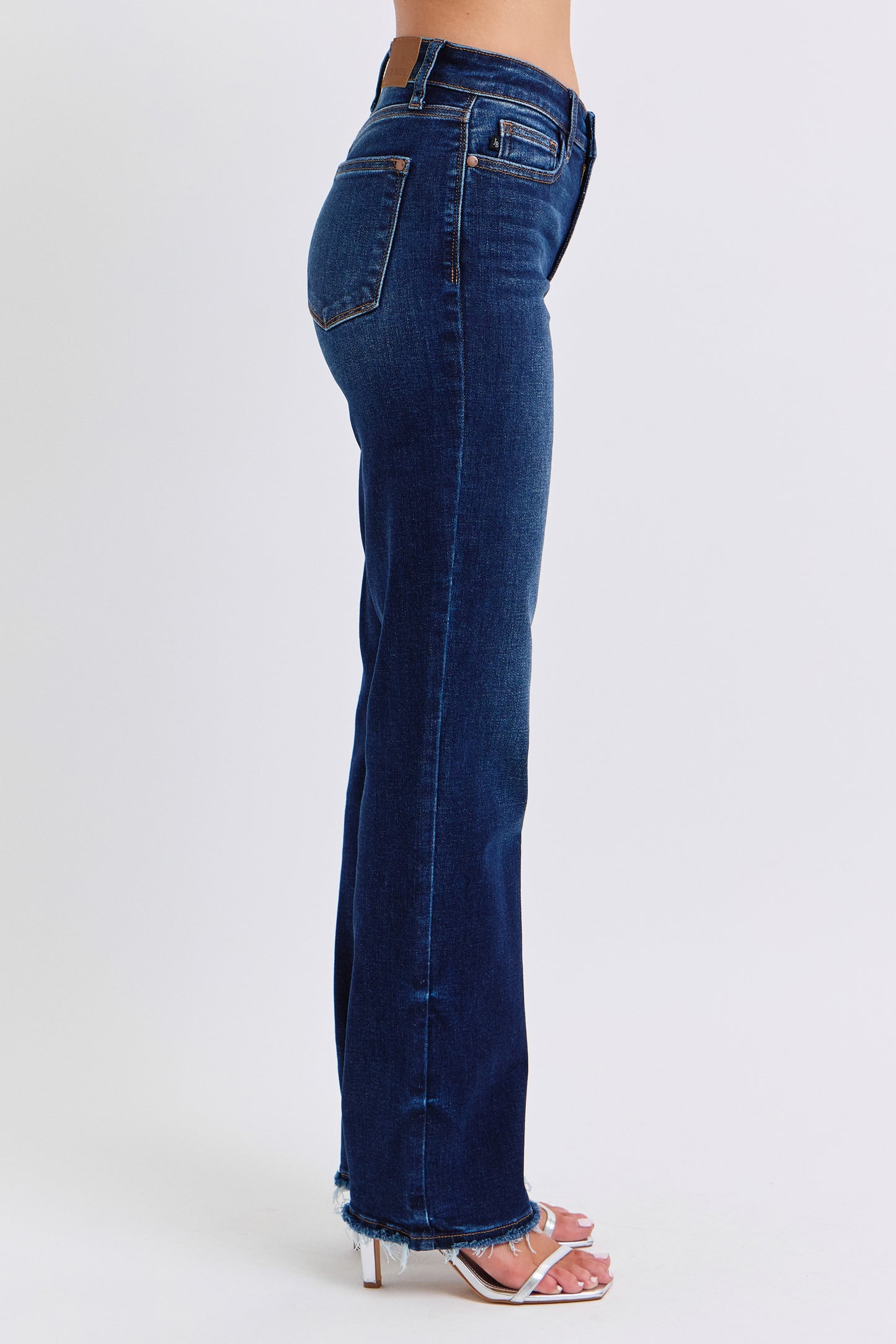 Judy Blue Frey Hem Straight