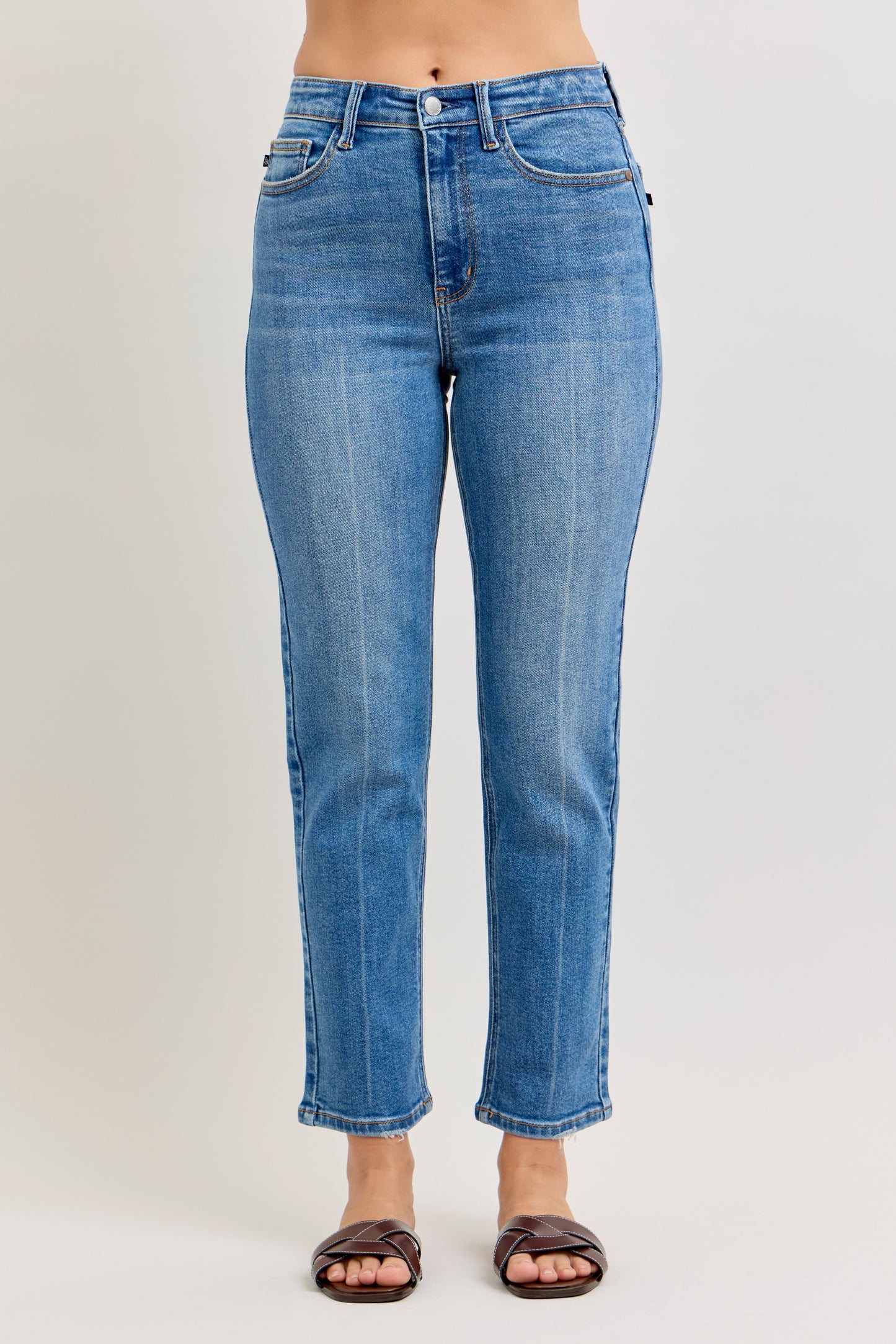 Judy Blue Ankle Straight Jean