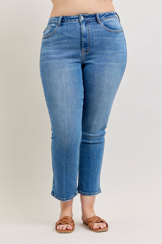 Judy Blue Ankle Straight-PLUS