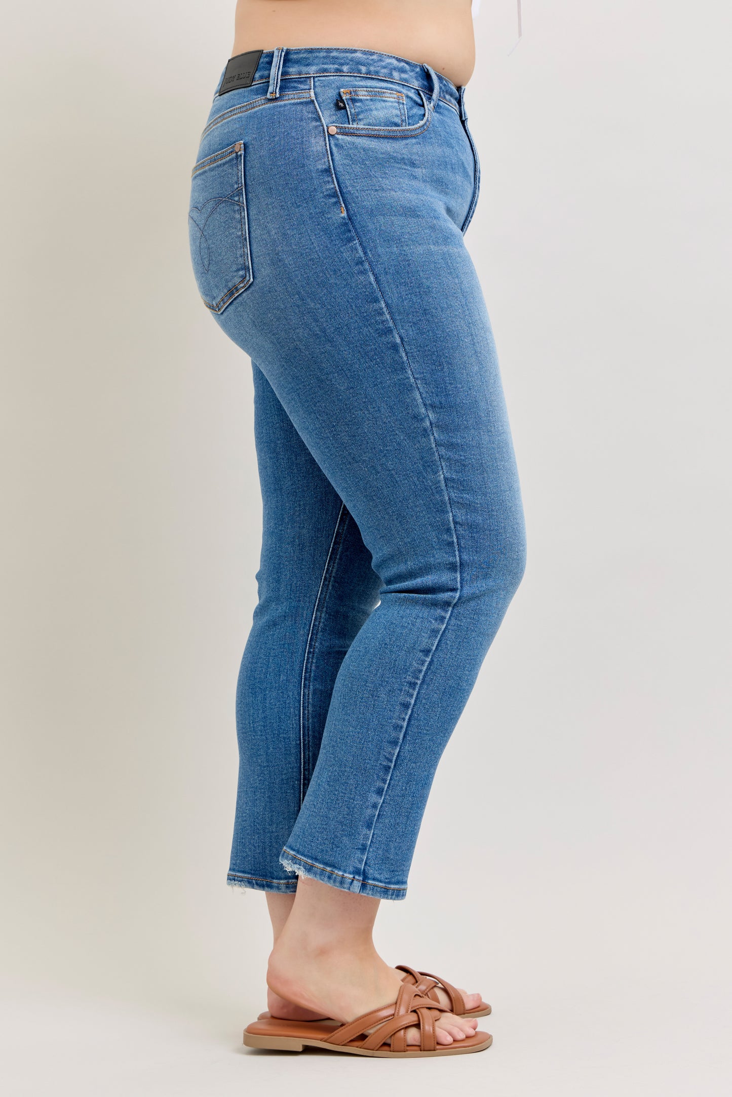 Judy Blue Ankle Straight-PLUS