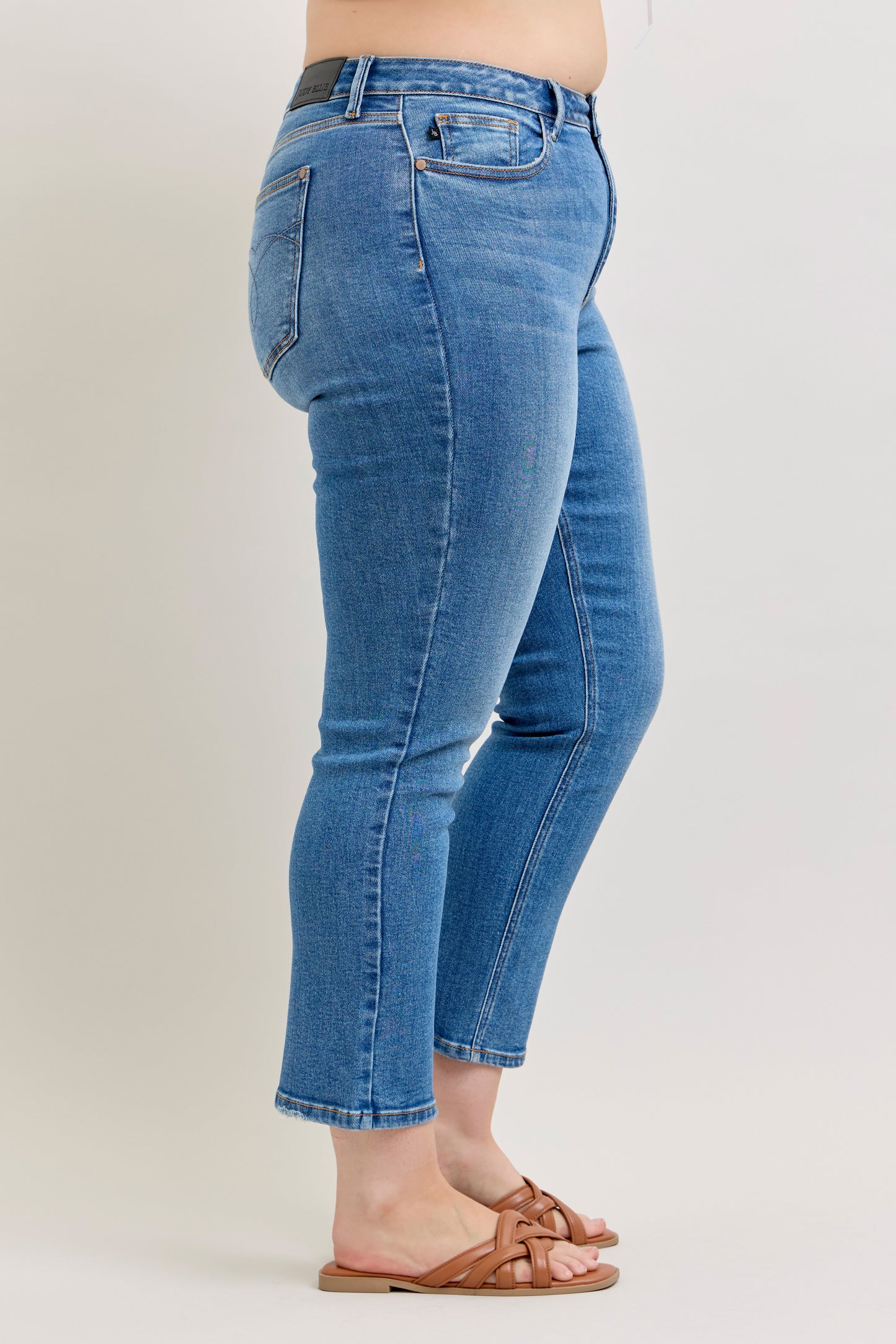 Judy Blue Ankle Straight-PLUS