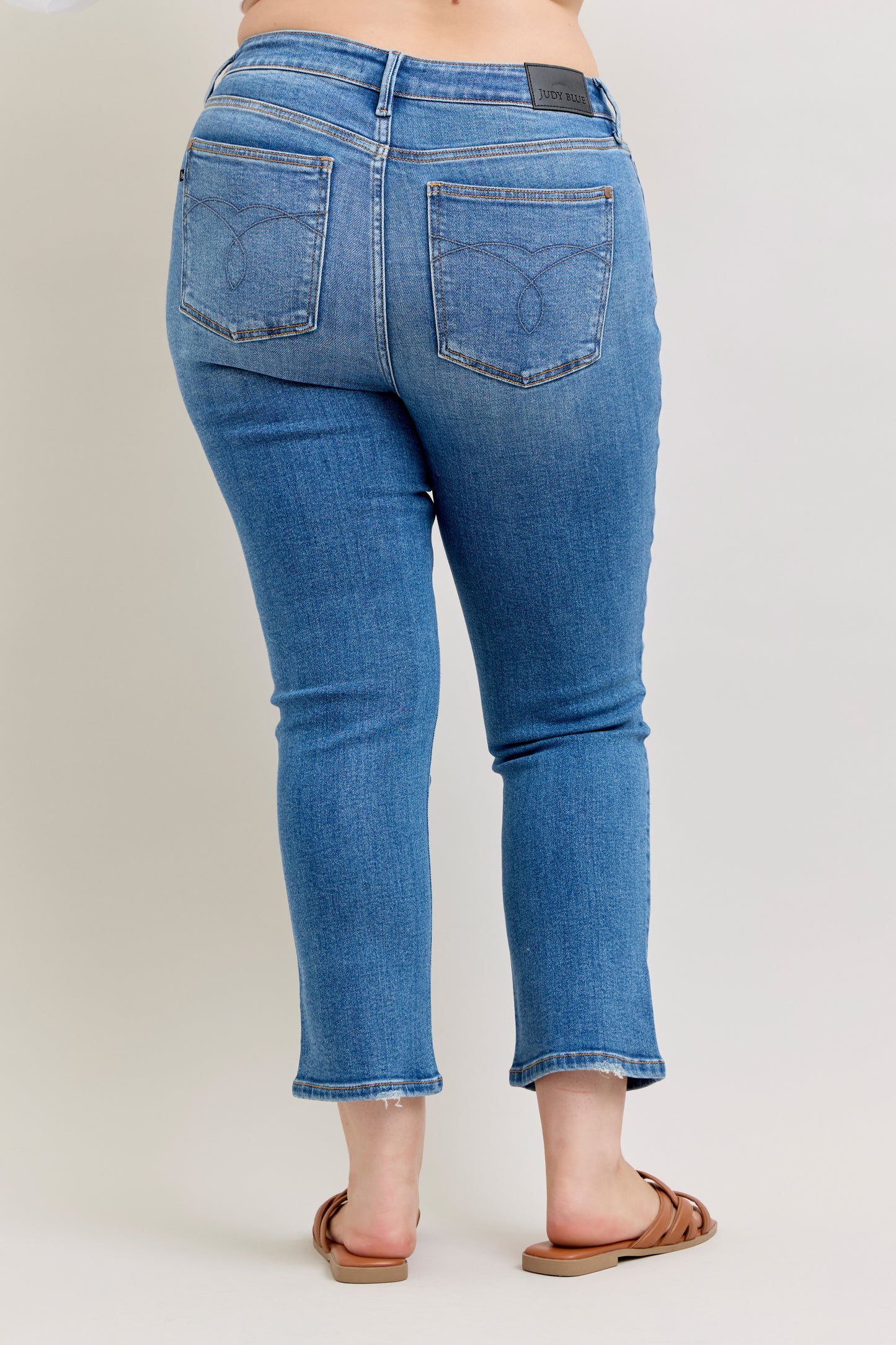 Judy Blue Ankle Straight-PLUS