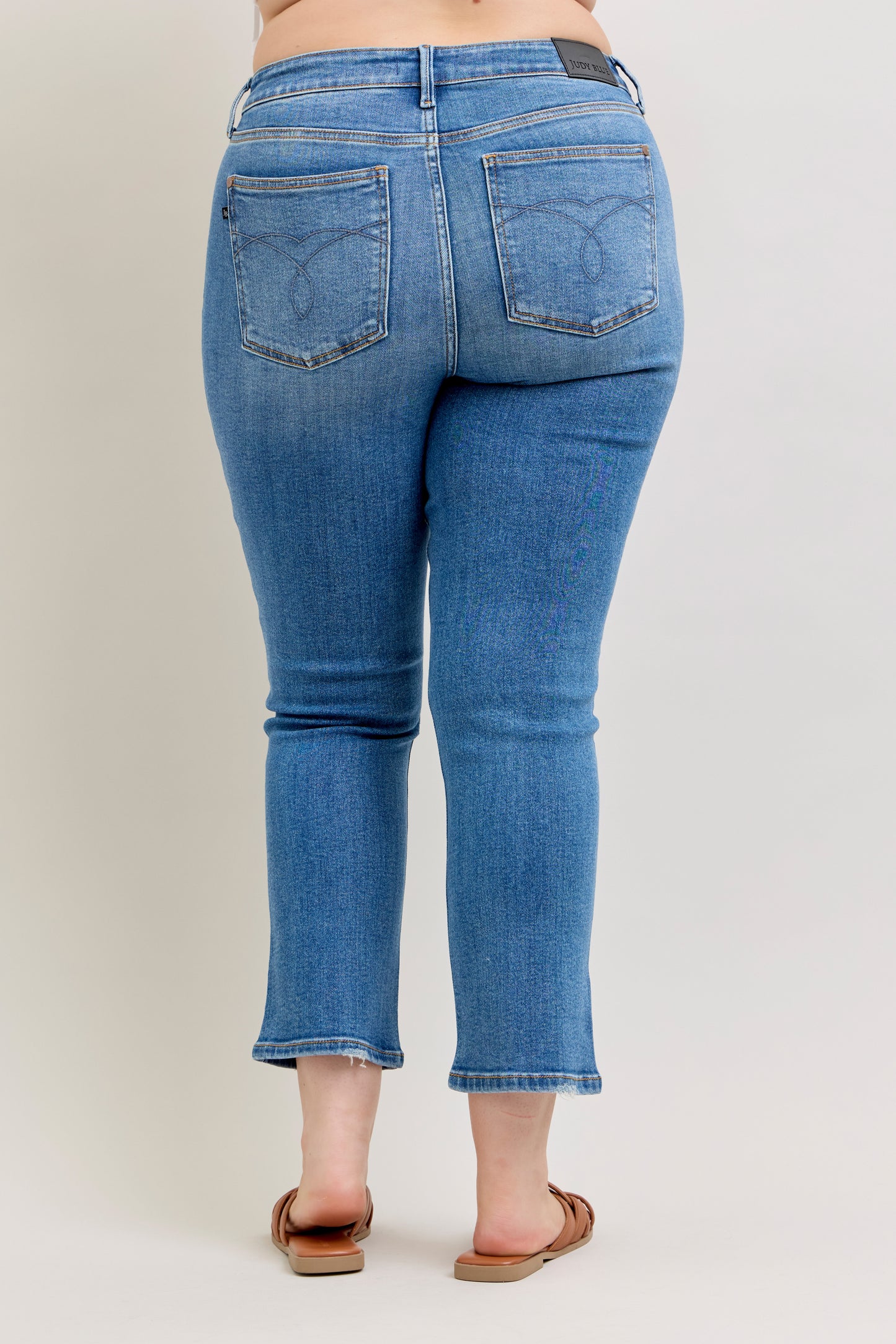 Judy Blue Ankle Straight-PLUS