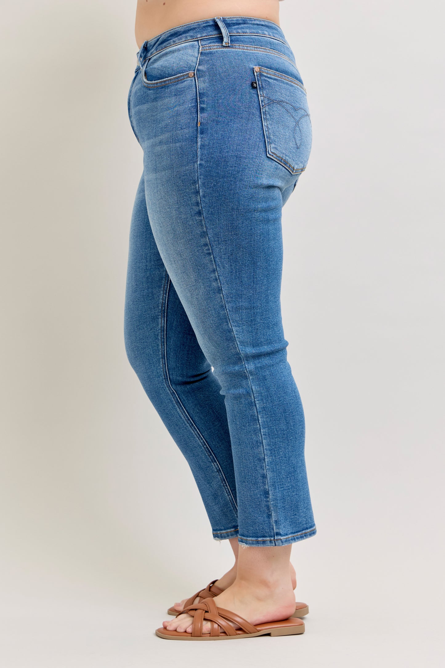 Judy Blue Ankle Straight-PLUS