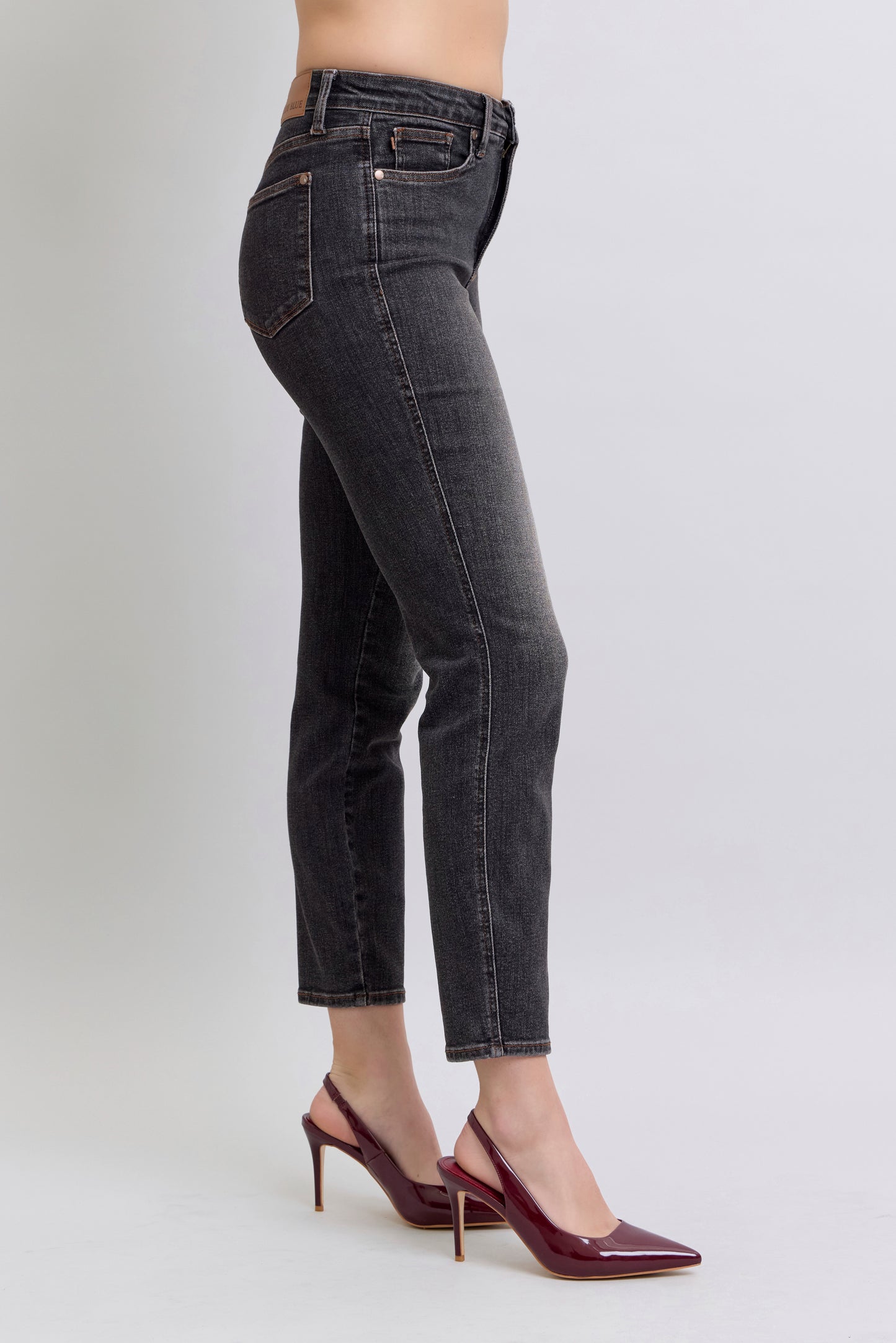 Judy Blue Black Tummy Control Slim Fit Jean