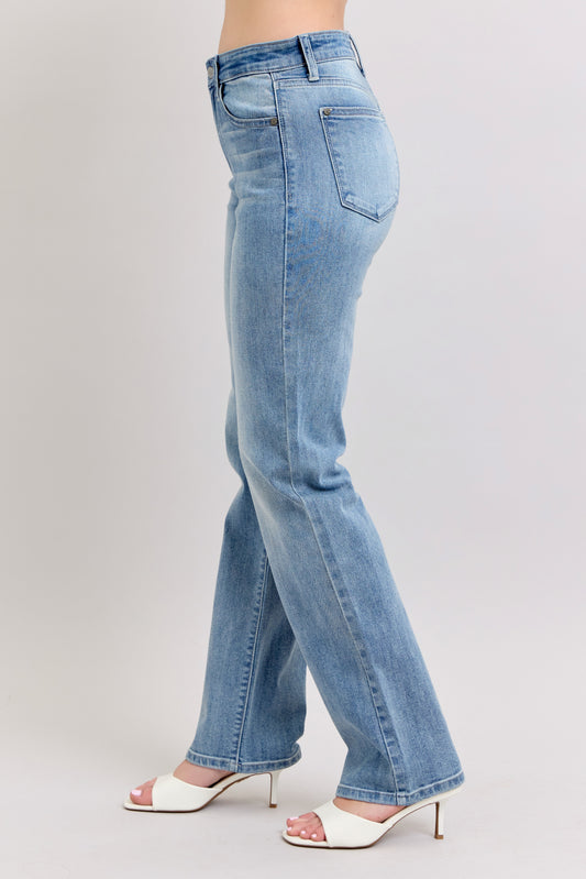 Judy Blue High Waist 90's Straight Leg Jean