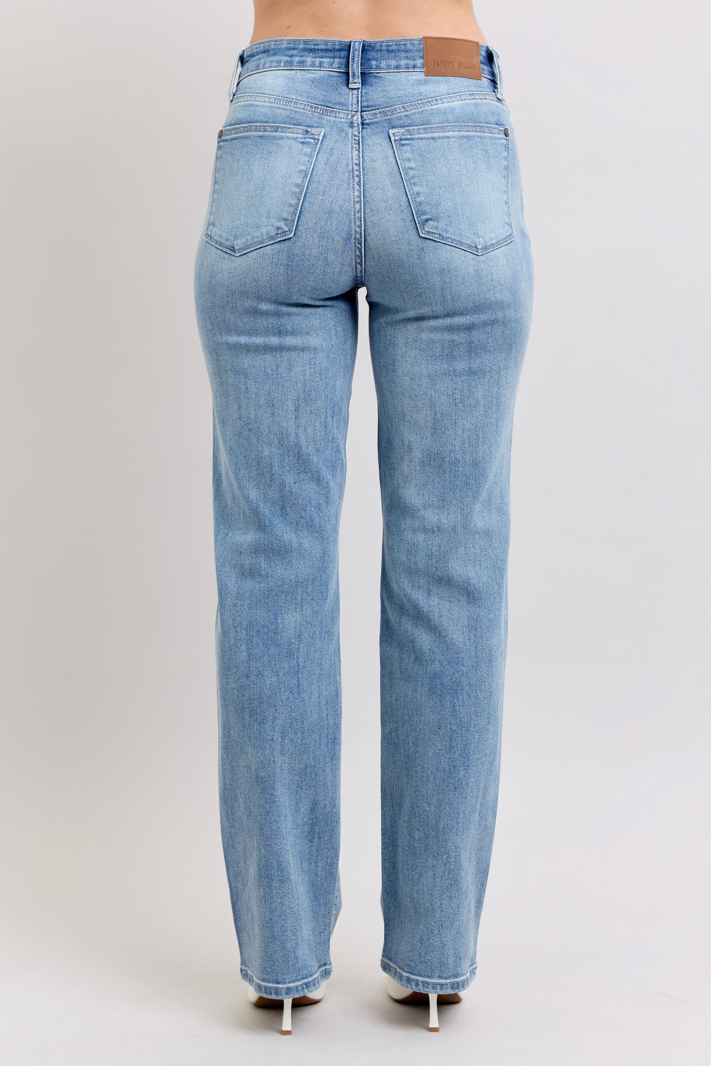 Judy Blue High Waist 90's Straight Leg Jean