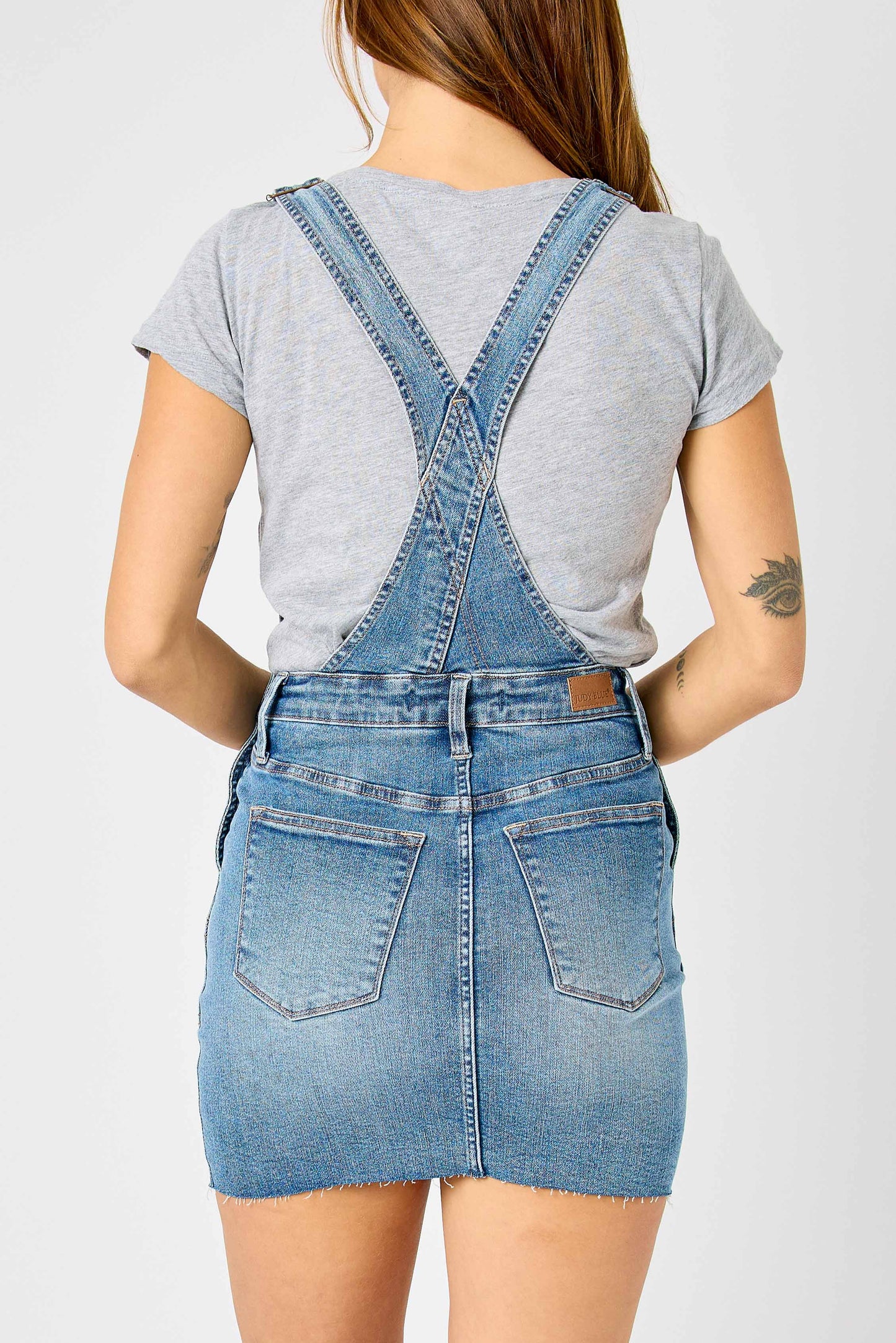 Judy Blue Denim Overall Skirt